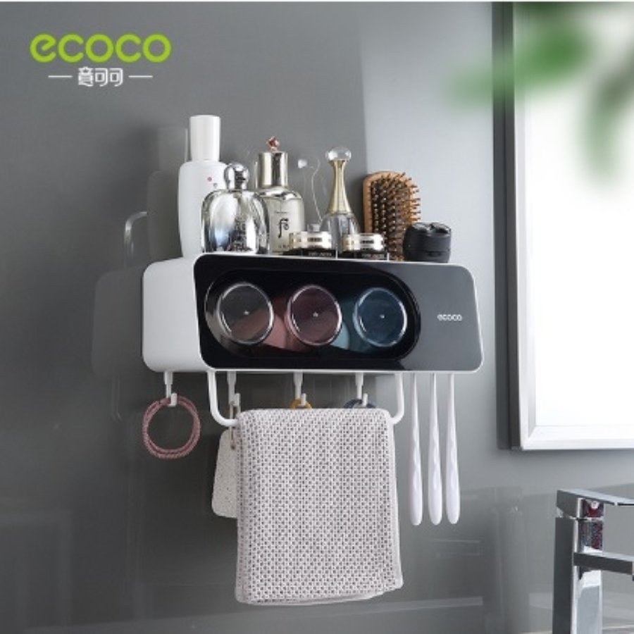 ECOCO 3 Cups Wall Mount Spice Rack Organizer