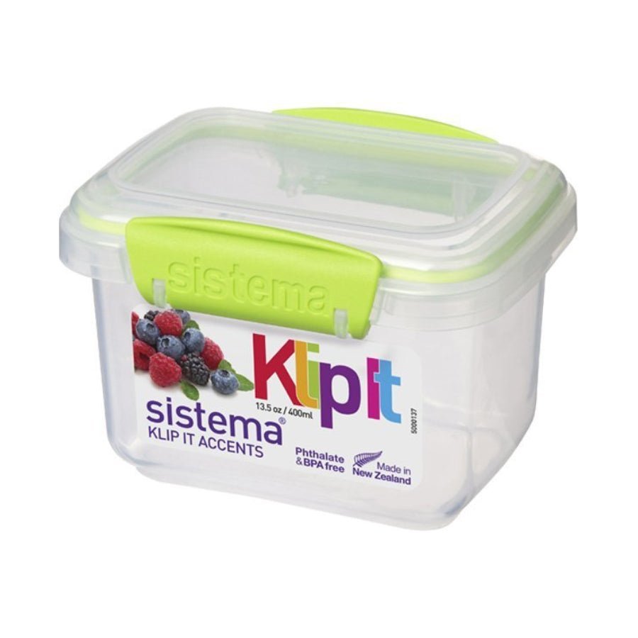 Sistema to Go Divided Snack Container, 13.5 Oz, Plastic