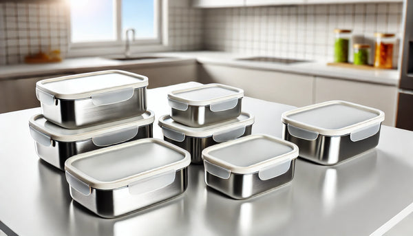 Stainless Steel Food Containers: The Complete Guide – Benefits, Drawbacks, Grades, and Maintenance Tips