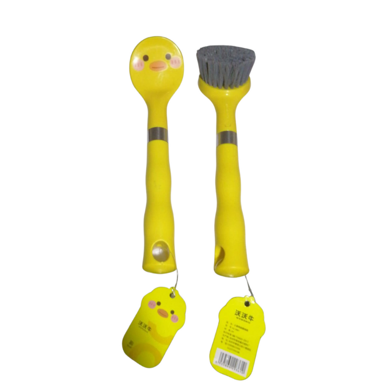 1pc Cartoon Duck Design Cleaning - Yellow