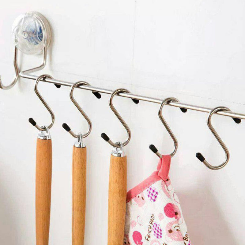 Set Of 4 "S" Shaped Hangers For Organizing – Durable And Multi-Purpose