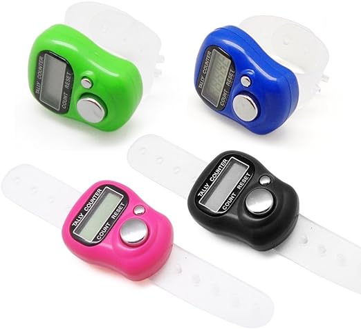 Digital Tally Counter Adjustable Ring - Random Color