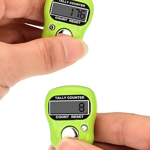 Digital Tally Counter Adjustable Ring - Random Color