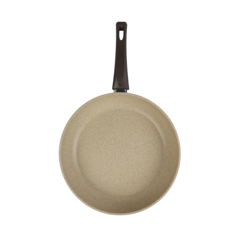 Cookin Aboud 28 cm Earth Stone Granite Non-Stick Frying Pan - Durable, Made in Egypt