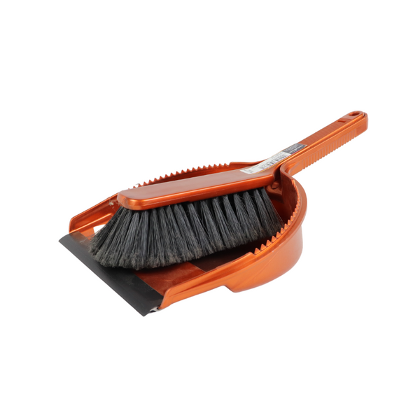 Dustpan and Brush Set with Durable Bristles | Efficient Cleaning Tool for Home or Office Use