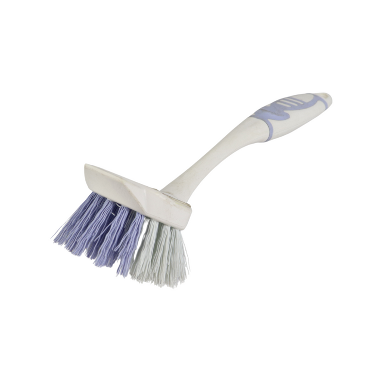 Multi-Purpose Scrub Brush with Soft Bristles and Ergonomic Non-Slip Handle for Versatile Cleaning