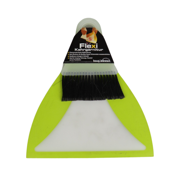 Flexi Cleaning Brush with Dustpan – Compact, Durable, and Easy-to-Use Sweeping Set for Quick Cleanups