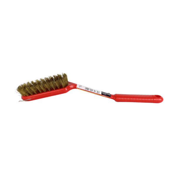 Haug Bürsten Heavy-Duty Grill and BBQ Cleaning Brush - Durable Wire Bristles and Scraper