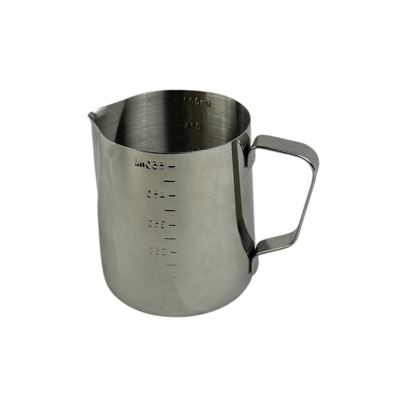 Stainless Steel Milk Frothing Pitcher - 550ml Measuring Jug For Coffee, Lattes, And Cappuccinos