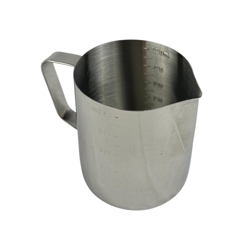 Stainless Steel Milk Frothing Pitcher - 550ml Measuring Jug For Coffee, Lattes, And Cappuccinos