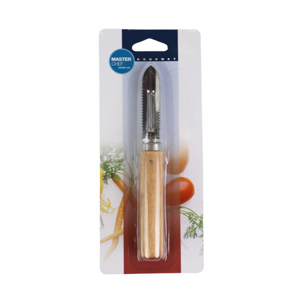 Master Chef Stainless Steel Fruit And Vegetable Corer With Wooden Handle | Precision Kitchen Tool