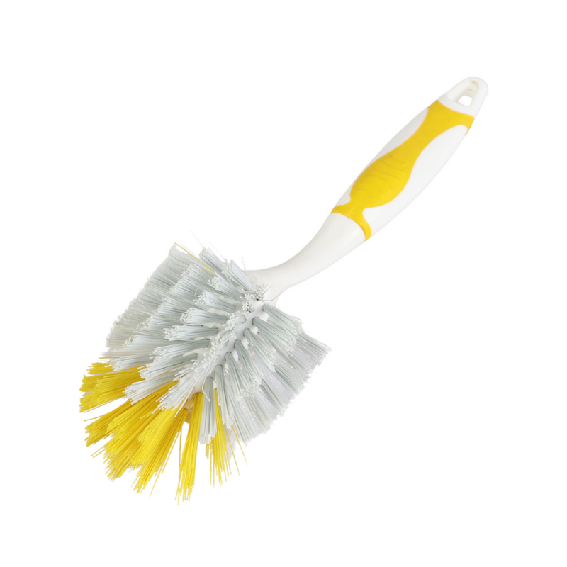 Multi-Purpose Cleaning Brush with Ergonomic Handle - Durable Bristles for Tough Dirt Removal