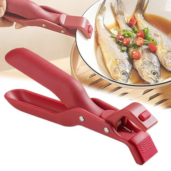 Heat-Resistant Cool Gripper For Safely Lifting Hot Pots, Bowls, And Steamers With Secure Grip