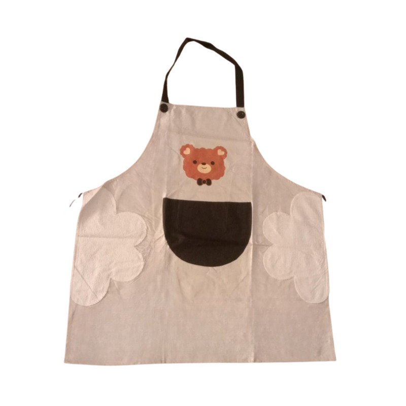 Colorful Kitchen Apron with Fun Designs and Handy Pocket for Cooking and Baking