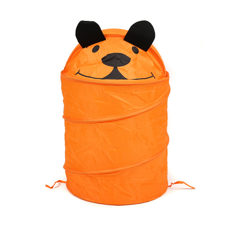 Kids Animal Pop-Up Laundry Hamper - Fun and Practical Storage Solution for Children