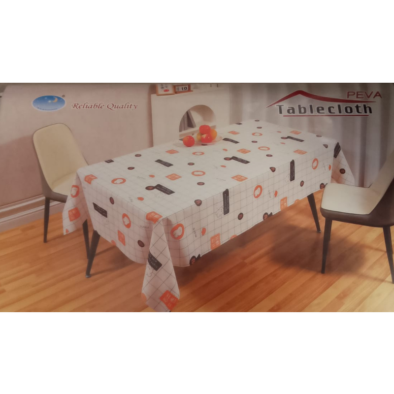 Elegant PEVA Tablecloth with Multiple Patterns - Durable and Stylish for Any Table