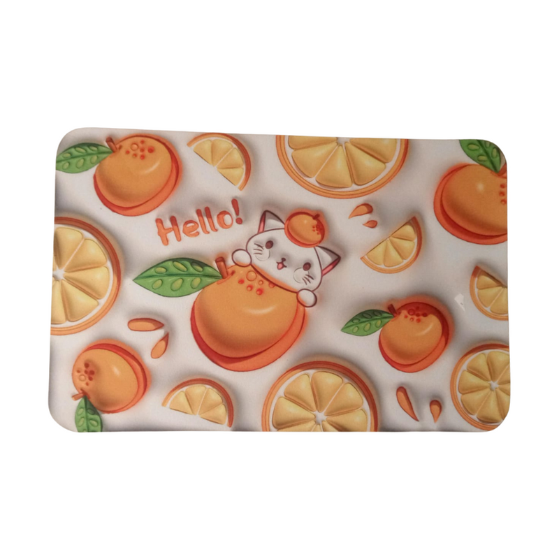 Non-slip 3D Cartoon Bath Mat For Bathroom and Kitchen