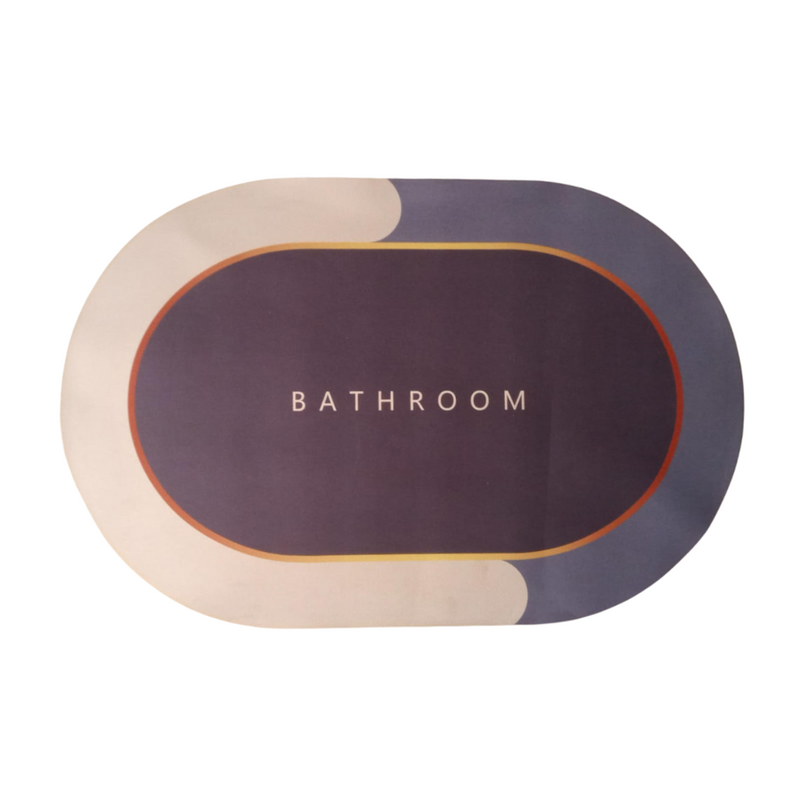 Non-Slip Bathroom Mat - Stylish and Absorbent Bath Rug for Modern Bathrooms