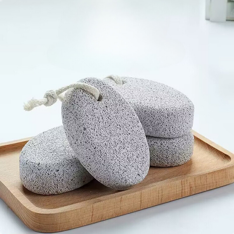 Natural Pumice Stone for Foot Care - Exfoliating Callus Remover, Pedicure Tool for Smooth Feet