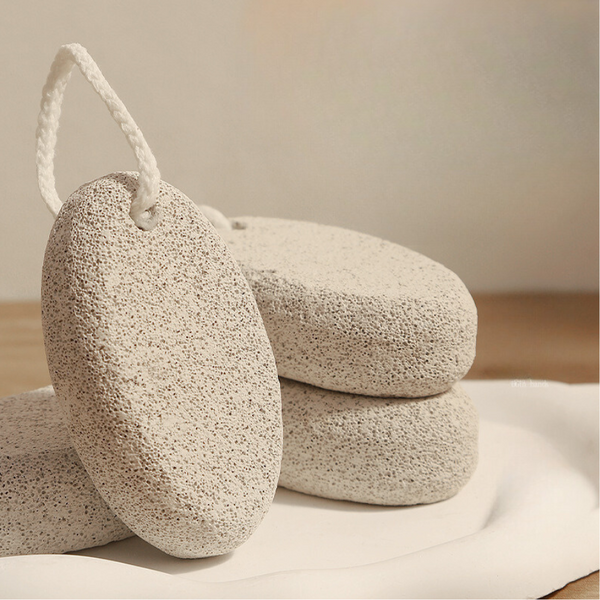 Natural Pumice Stone for Foot Care - Exfoliating Callus Remover, Pedicure Tool for Smooth Feet