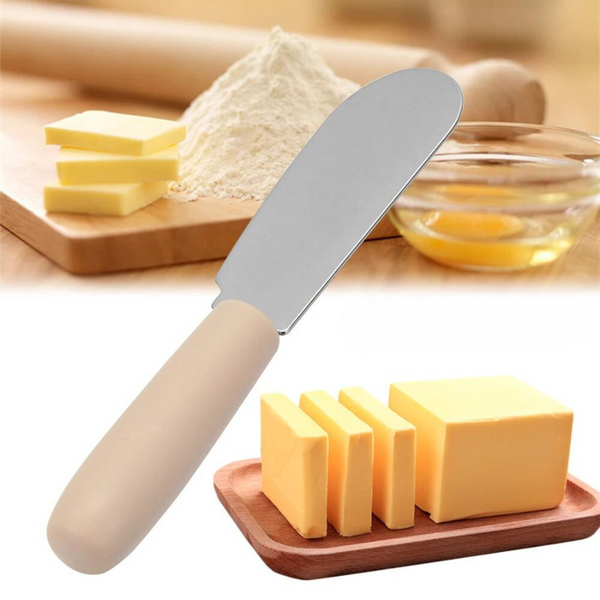 Mini Butter Knife with Plastic Handle 6pcs