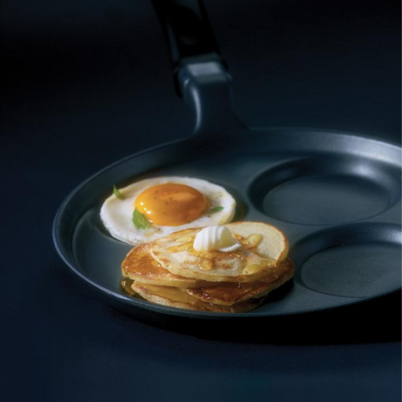 Risoli 25 cm Non-Stick Pancake Pan – Made in Italy, Ideal for Perfect Pancakes