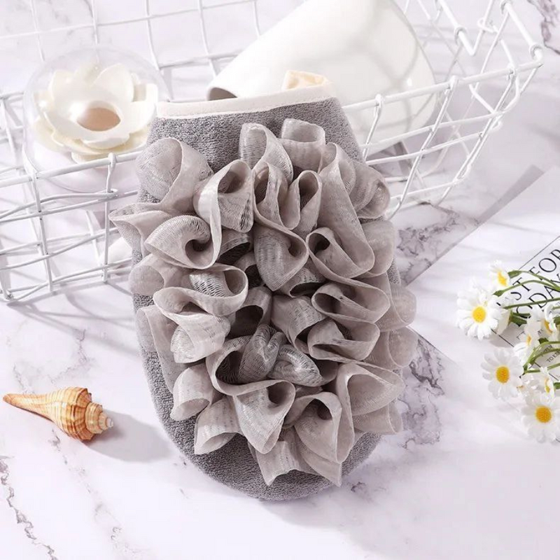 Elegant bath scrubbers for a luxurious shower experience.