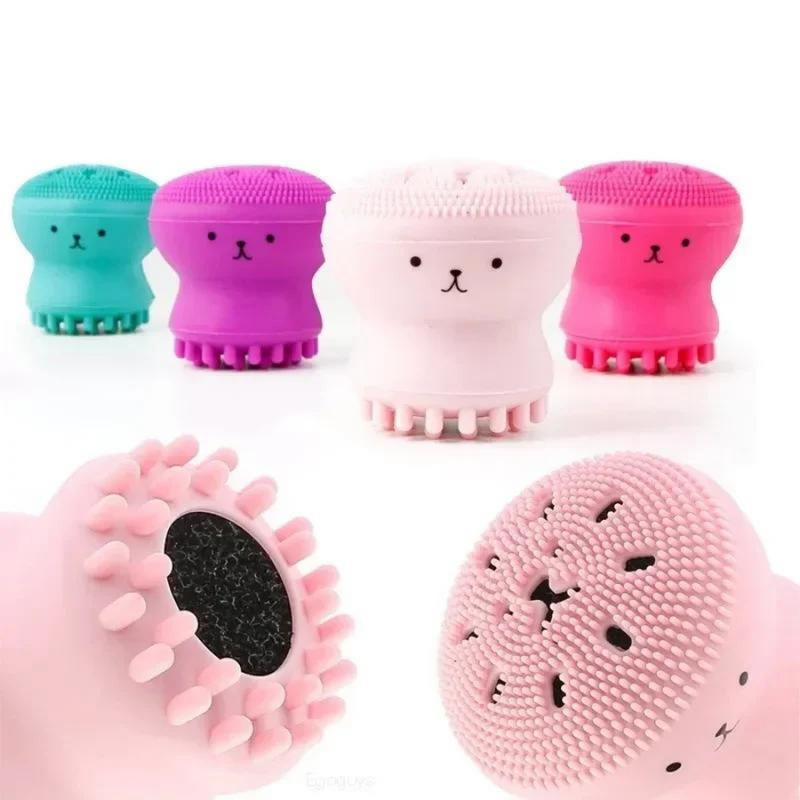 1 Piece - Octopus Silicone Facial Cleansing Brush