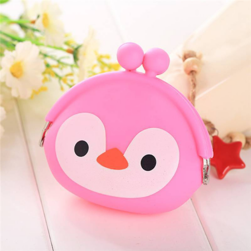 Mini Animal Silicone Coin Purse - Cute Key Bag for Women - Selected Shapes