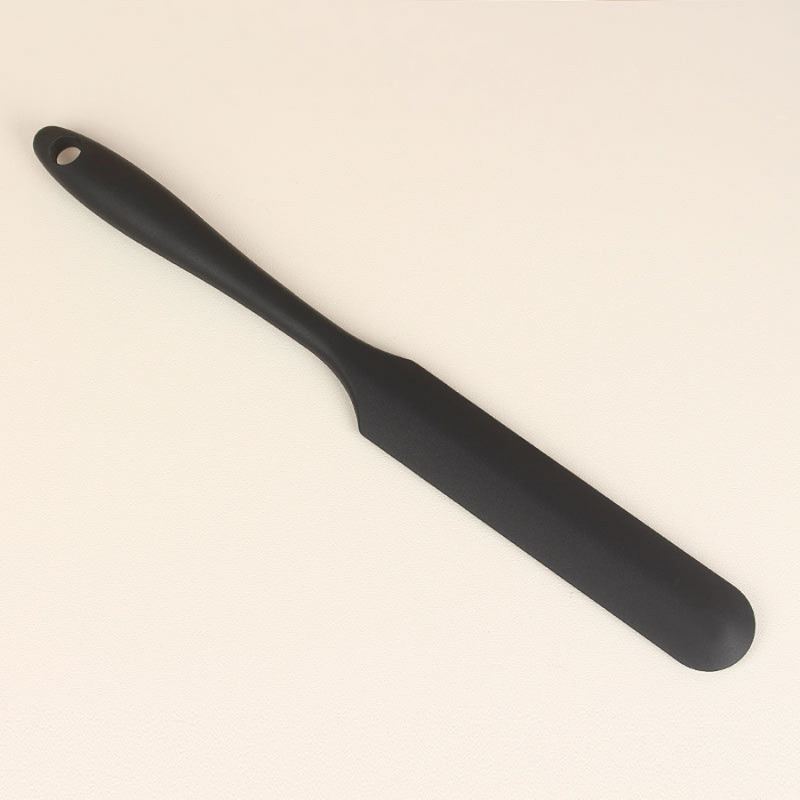 Long Heat Resistant Silicone Spatula With Versatile Mixing and Scraping Tool - Random Color