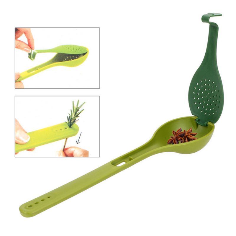 Herb And Spice Infuser Spoon - Easy To Use, Heat-Resistant, Perfect For Soups And Stews