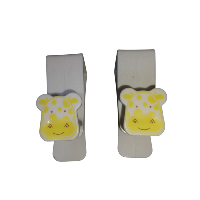 Set of 2 Cute Animal Over-Cabinet Hooks - Space-Saving, Durable, and Easy to Use