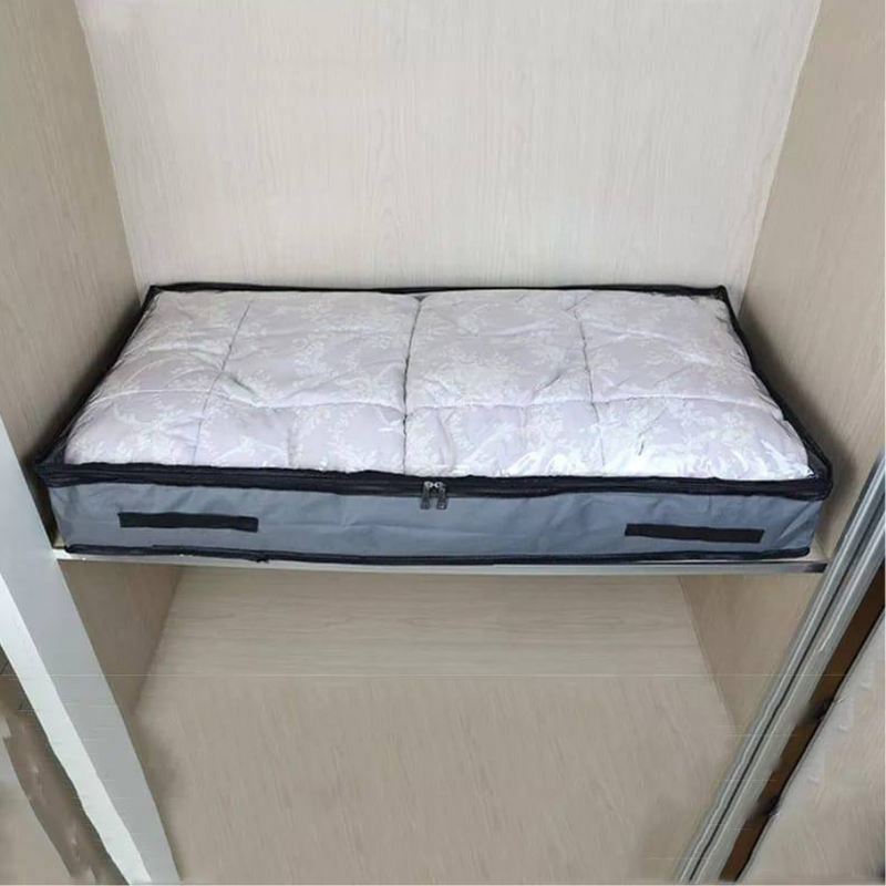 Foldable Under-Bed Storage Bag - Space-Saving, Durable, Transparent Cover