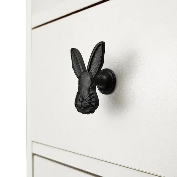 Vintage Bunny Cabinet Knob - Decorative, Durable, and Easy to Install