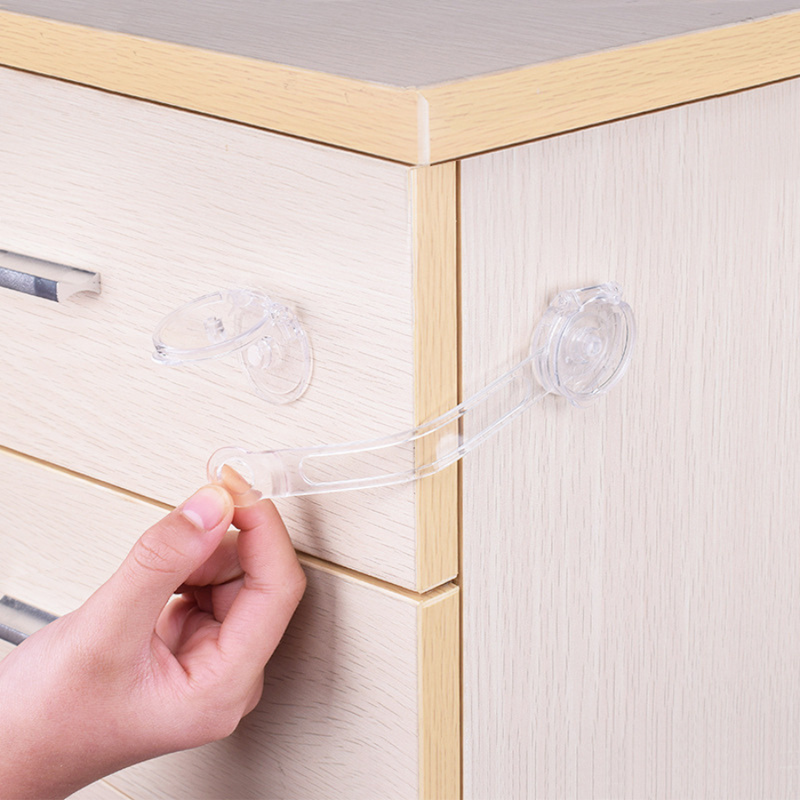 Clear Child Safety Lock - Secure, Durable, and Easy to Install