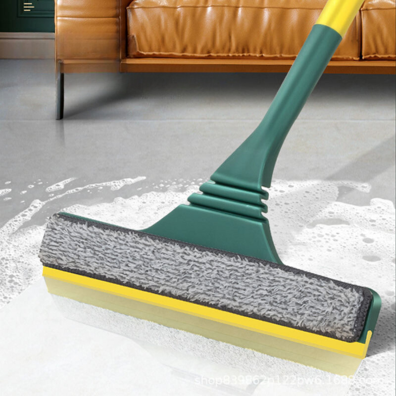 Extendable Window Squeegee with Sponge Head - Perfect for Streak-Free Cleaning