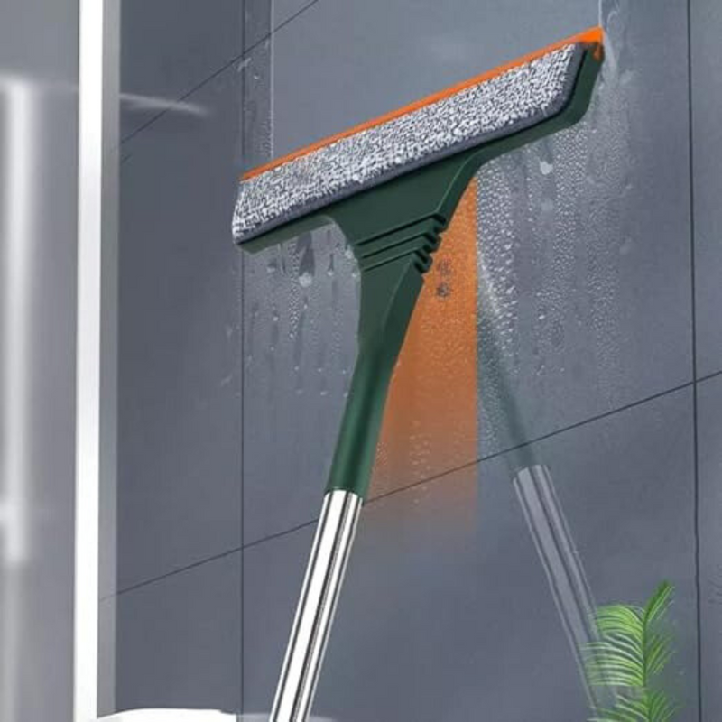 Extendable Window Squeegee with Sponge Head - Perfect for Streak-Free Cleaning