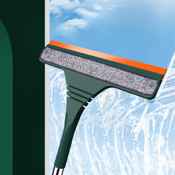 Extendable Window Squeegee with Sponge Head - Perfect for Streak-Free Cleaning