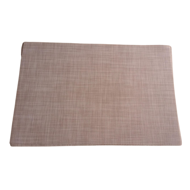 Elegant Heat-Resistant Woven Placemats for Dining Table - Set Of 6, Easy to Clean