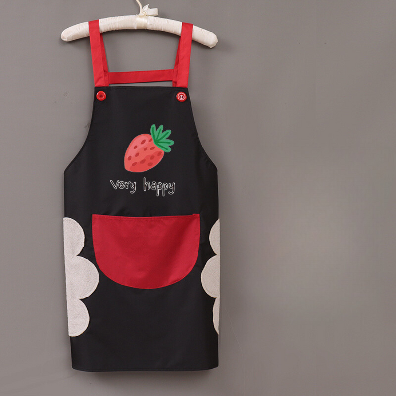 Colorful Kitchen Apron with Fun Designs and Handy Pocket for Cooking and Baking