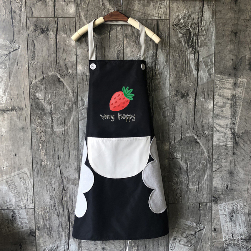 Colorful Kitchen Apron with Fun Designs and Handy Pocket for Cooking and Baking