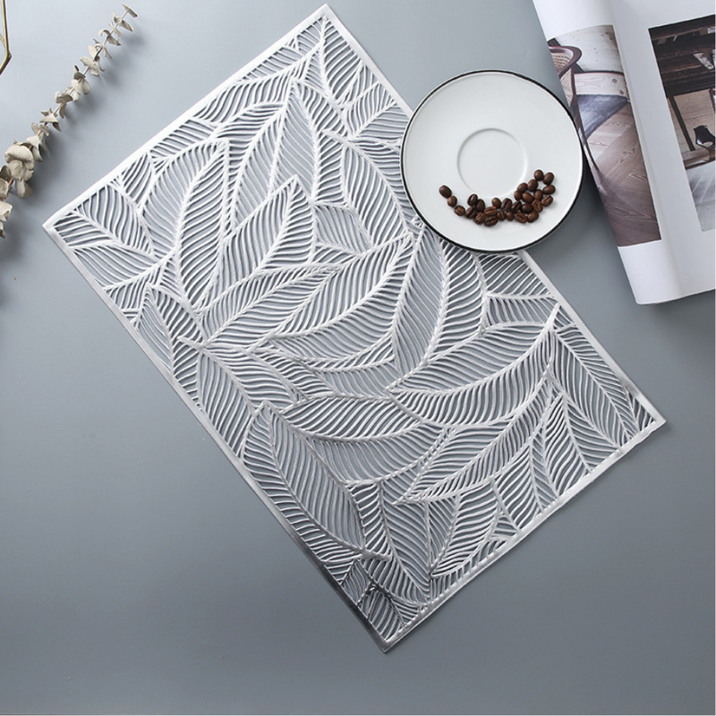 Elegant PVC Placemats for Dining Table - Durable, Heat Resistant, and Stylish - 1 Piece