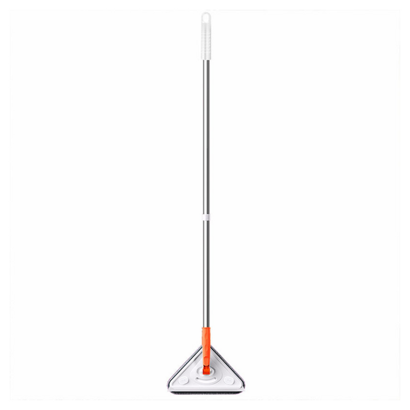 Adjustable Triangle Cleaning Mop with Extendable Handle - Ideal for Corners and Hard-to-Reach Areas