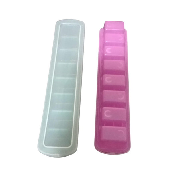 Composite Ice Trays - Set of 2 Colorful Ice Cube Molds