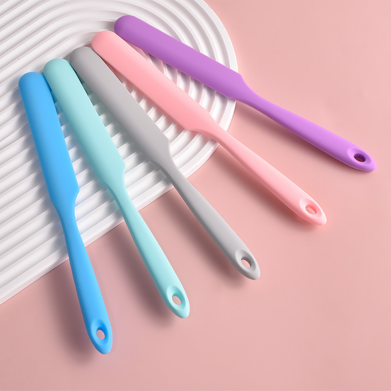 Colorful Silicone Spatula - Non-Stick Heat Resistant Kitchen Utensil