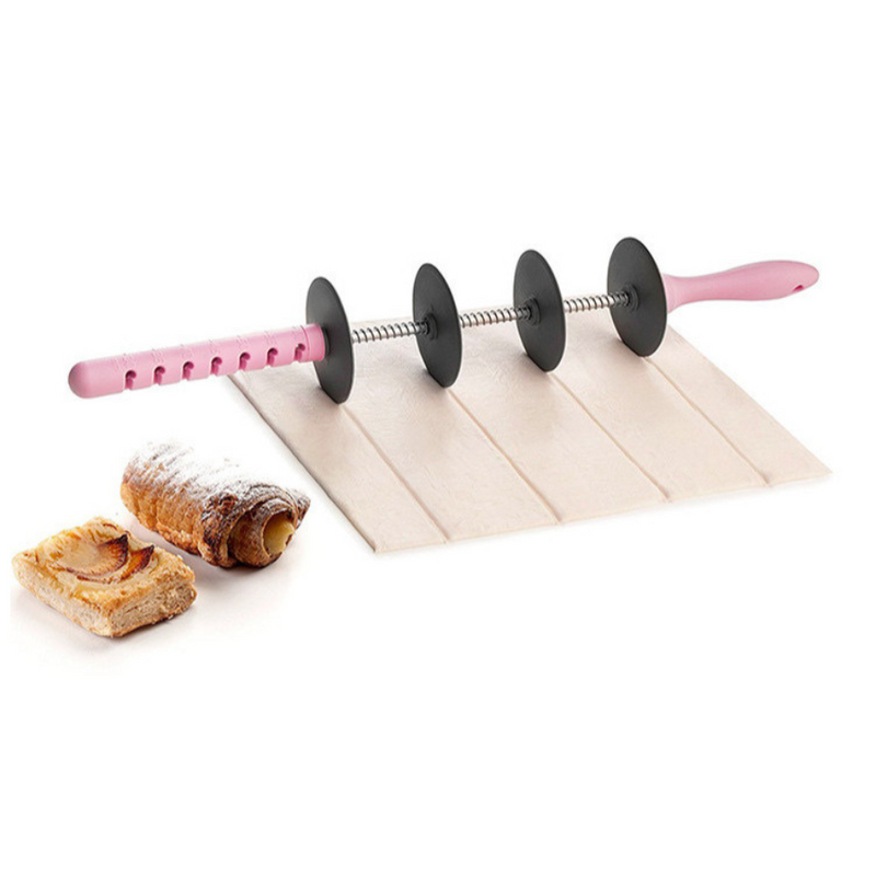 Adjustable Dough Divider with Ergonomic Handle - Perfect for Evenly Cutting Pastry Dough