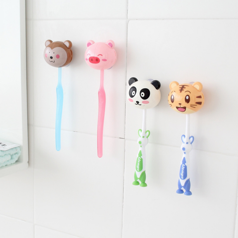 Cartoon Family Toothbrush Holder - Adorable and Practical Bathroom Accessory