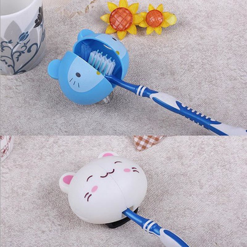 Cartoon Family Toothbrush Holder - Adorable and Practical Bathroom Accessory