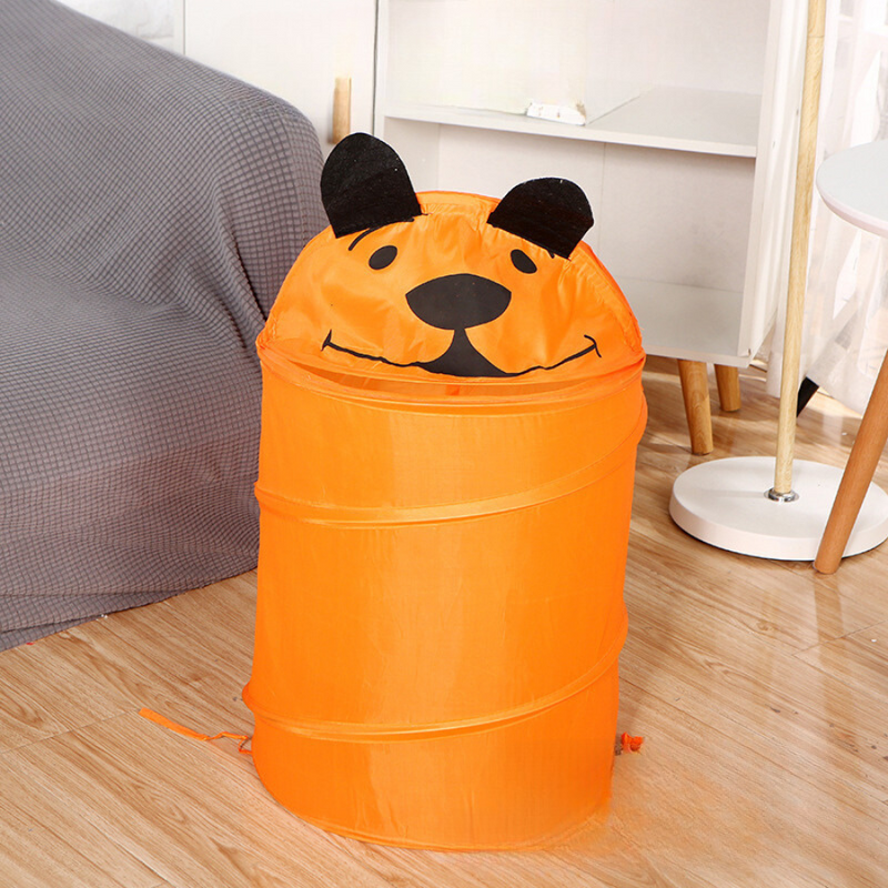 Kids Animal Pop-Up Laundry Hamper - Fun and Practical Storage Solution for Children