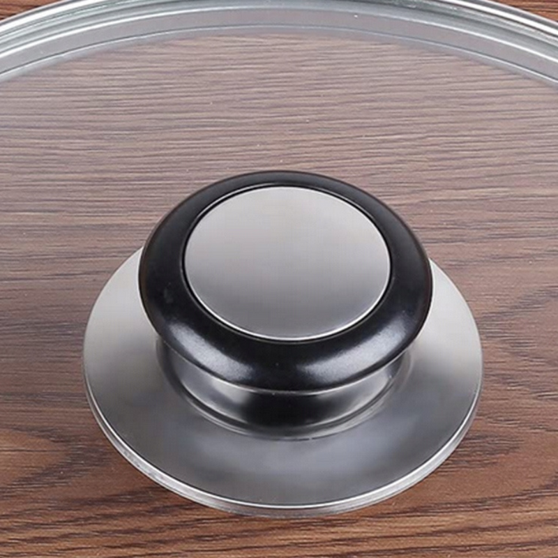 Universal Pot Lid Knob Replacement - Durable, Heat-Resistant, Easy to Install, Black